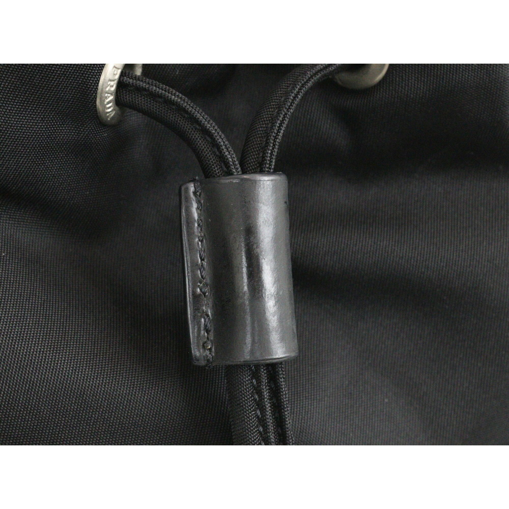 Prada Drawstring Mini Nylon Pouch Black - image 8